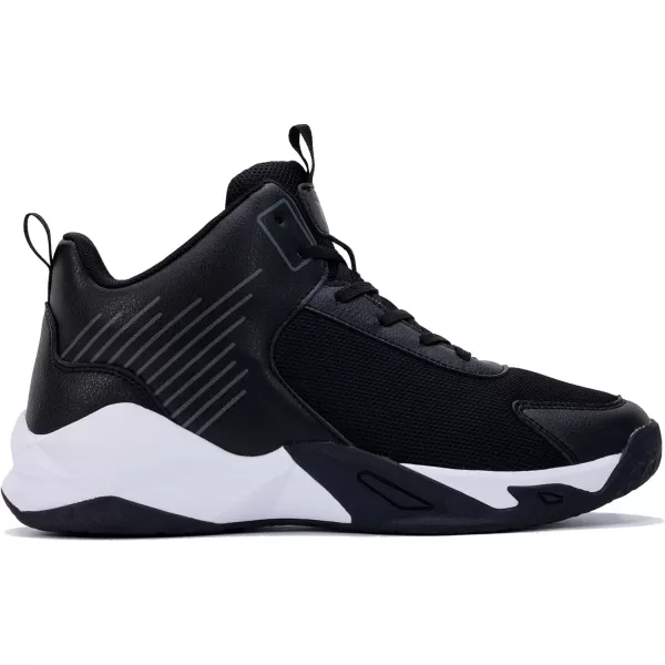 RomenSi Mens High Top Basketball Shoes Athletic Running Walking Anti Slip Sports Fashion Sneakers
