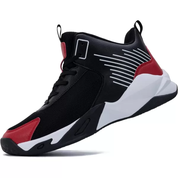 RomenSi Mens High Top Basketball Shoes Athletic Running Walking Anti Slip Sports Fashion Sneakers