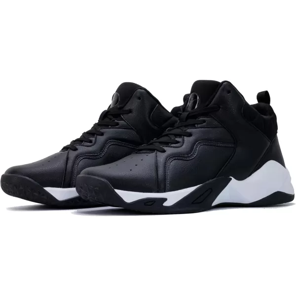 RomenSi Mens High Top Basketball Shoes Athletic Running Walking Anti Slip Sports Fashion Sneakers