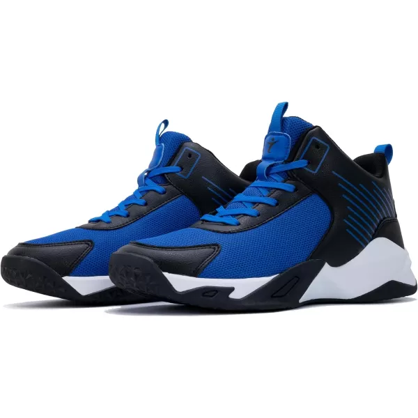 RomenSi Mens High Top Basketball Shoes Athletic Running Walking Anti Slip Sports Fashion Sneakers