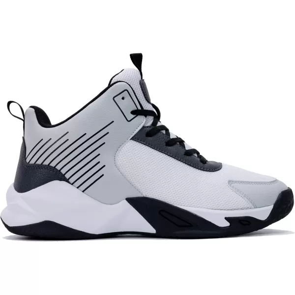 RomenSi Mens High Top Basketball Shoes Athletic Running Walking Anti Slip Sports Fashion Sneakers