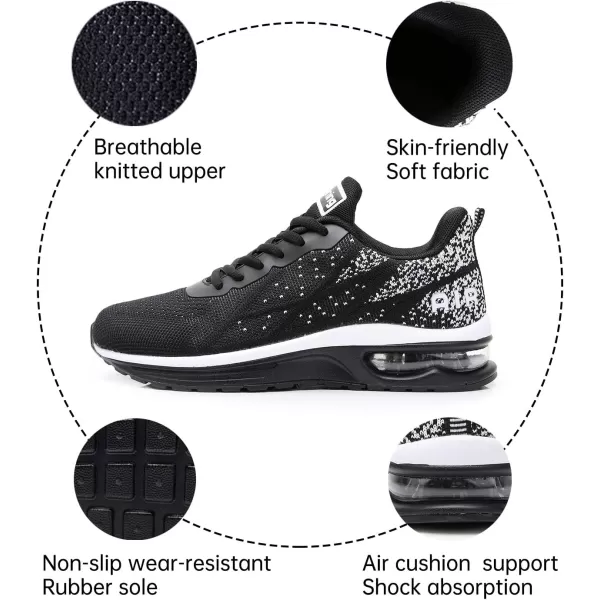RomenSi Womens Air Athletic Running Sneakers Fashion Breathable Sport Gym Walking Tennis Shoes 