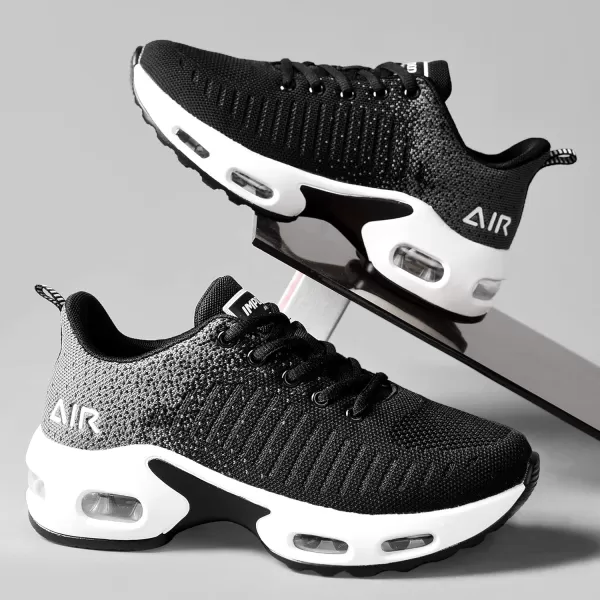 RomenSi Womens Air Athletic Running Sneakers Fashion Breathable Sport Gym Walking Tennis Shoes 