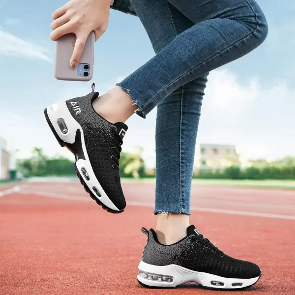 RomenSi Womens Air Athletic Running Sneakers Fashion Breathable Sport Gym Walking Tennis Shoes 