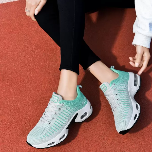 RomenSi Womens Air Athletic Running Sneakers Fashion Breathable Sport Gym Walking Tennis Shoes 
