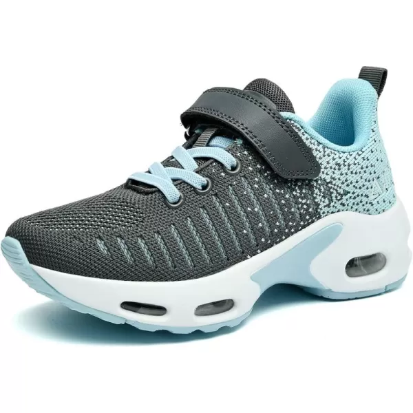 RomenSi Air Athletic Running Shoes for Boys Girls Lightweight Breathable Tennis Sports Kids Sneakers