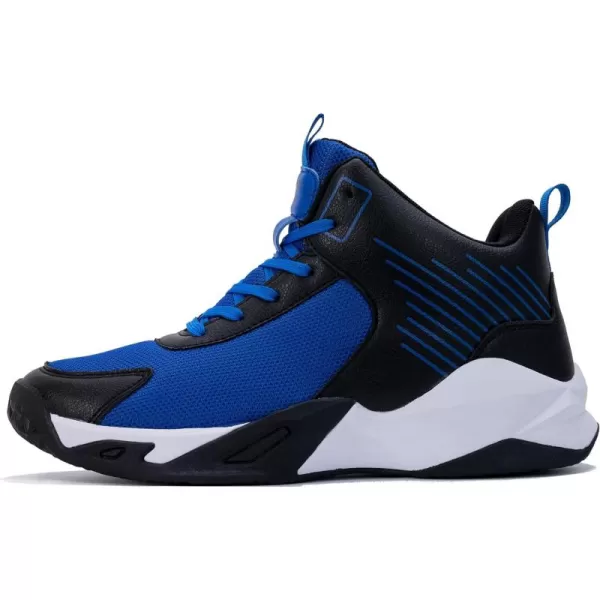 RomenSi Mens High Top Basketball Shoes Athletic Running Walking Anti Slip Sports Fashion Sneakers
