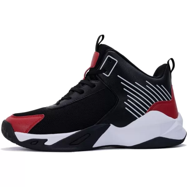 RomenSi Mens High Top Basketball Shoes Athletic Running Walking Anti Slip Sports Fashion Sneakers