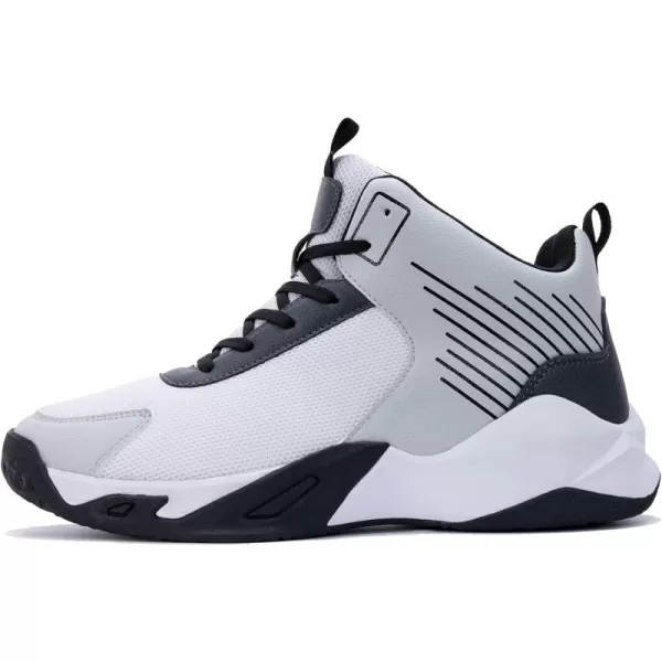 RomenSi Mens High Top Basketball Shoes Athletic Running Walking Anti Slip Sports Fashion Sneakers