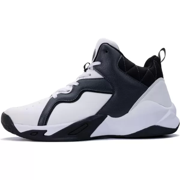 RomenSi Mens High Top Basketball Shoes Athletic Running Walking Anti Slip Sports Fashion Sneakers