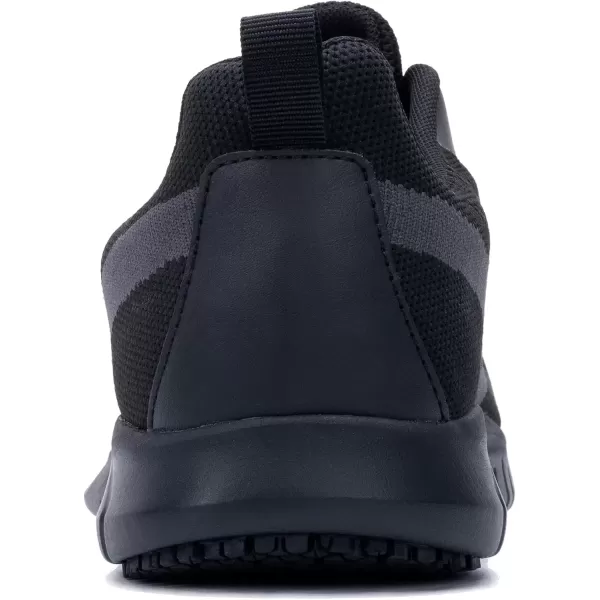 imageRomenSi Men Non Slip Work Shoes Kitchen Chef Slip Resistant Sneakers Waterproof Food Service Walking Casual Working Footwear