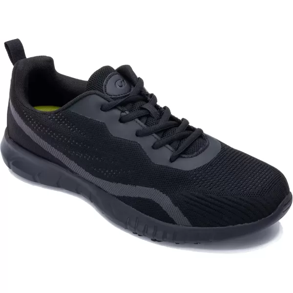 imageRomenSi Men Non Slip Work Shoes Kitchen Chef Slip Resistant Sneakers Waterproof Food Service Walking Casual Working Footwear