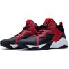 imageRomenSi Mens High Top Basketball Shoes Athletic Running Walking Anti Slip Sports Fashion SneakersBlackred