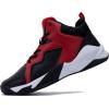 imageRomenSi Mens High Top Basketball Shoes Athletic Running Walking Anti Slip Sports Fashion SneakersBlackred