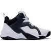 imageRomenSi Mens High Top Basketball Shoes Athletic Running Walking Anti Slip Sports Fashion SneakersWhite