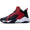 imageRomenSi Mens High Top Basketball Shoes Athletic Running Walking Anti Slip Sports Fashion SneakersBlackred