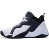 imageRomenSi Mens High Top Basketball Shoes Athletic Running Walking Anti Slip Sports Fashion SneakersWhite