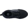 imageRomenSi Athletic Running Shoes for Boys Girls Lightweight Breathable Tennis Sports Kids SneakersAllblack