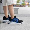 imageRomenSi Athletic Running Shoes for Boys Girls Lightweight Breathable Tennis Sports Kids SneakersBlackblue