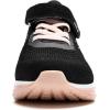 imageRomenSi Athletic Running Shoes for Boys Girls Lightweight Breathable Tennis Sports Kids SneakersBlackorange