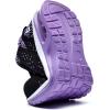 imageRomenSi Athletic Running Shoes for Boys Girls Lightweight Breathable Tennis Sports Kids SneakersBlackpurple