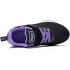 imageRomenSi Athletic Running Shoes for Boys Girls Lightweight Breathable Tennis Sports Kids SneakersBlackpurple