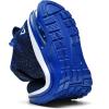 imageRomenSi Athletic Running Shoes for Boys Girls Lightweight Breathable Tennis Sports Kids SneakersDarkblue