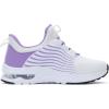 imageRomenSi Athletic Running Shoes for Boys Girls Lightweight Breathable Tennis Sports Kids SneakersWhitepurple