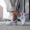 imageRomenSi Athletic Running Shoes for Boys Girls Lightweight Breathable Tennis Sports Kids SneakersWhitepurple
