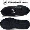 imageRomenSi Mens Running Shoes Casual Athletic Tennis Sneakers for Outdoor Sports Blackwhite US 11