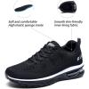imageRomenSi Mens Running Shoes Casual Athletic Tennis Sneakers for Outdoor Sports Blackwhite US 11