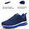 imageRomenSi Mens Running Shoes Casual Athletic Tennis Sneakers for Outdoor Sports Blue US 11W