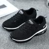 imageRomenSi Womens Tennis Athletic Running Shoes Fashion Sneakers Breathable Sports Gym Walking Shoes US5511Black