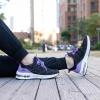 imageRomenSi Womens Tennis Athletic Running Shoes Fashion Sneakers Breathable Sports Gym Walking Shoes US5511Black Purple