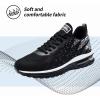 imageRomenSi Womens Tennis Athletic Running Shoes Fashion Sneakers Breathable Sports Gym Walking Shoes US5511Black02