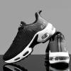 imageRomenSi Womens Tennis Athletic Running Shoes Fashion Sneakers Breathable Sports Gym Walking Shoes US5511BlackWhite