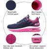 imageRomenSi Womens Tennis Athletic Running Shoes Fashion Sneakers Breathable Sports Gym Walking Shoes US5511Violet
