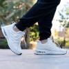 imageRomenSi Womens Tennis Athletic Running Shoes Fashion Sneakers Breathable Sports Gym Walking Shoes US5511White