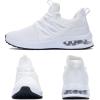 imageRomenSi Womens Tennis Athletic Running Shoes Fashion Sneakers Breathable Sports Gym Walking Shoes US5511White
