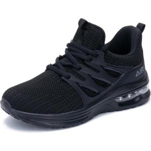 imageRomenSi Womens Tennis Athletic Running Shoes Fashion Sneakers Breathable Sports Gym Walking Shoes US5511Black03