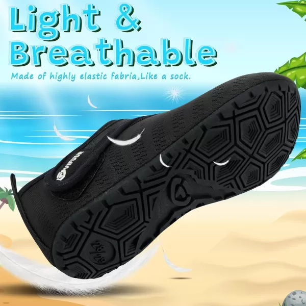 VIFUUR Kids Water Shoes Girls Boys Quick Dry Aqua Socks for Beach Swim Outdoor Sports