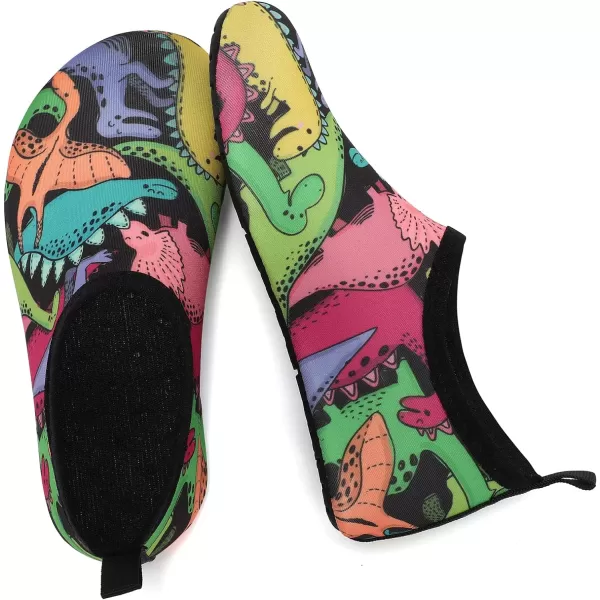 VIFUUR Kids Water Shoes Girls Boys Quick Dry Aqua Socks for Beach Swim Outdoor Sports