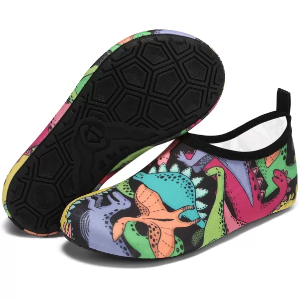 VIFUUR Kids Water Shoes Girls Boys Quick Dry Aqua Socks for Beach Swim Outdoor Sports