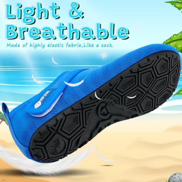 VIFUUR Kids Water Shoes Girls Boys Quick Dry Aqua Socks for Beach Swim Outdoor Sports