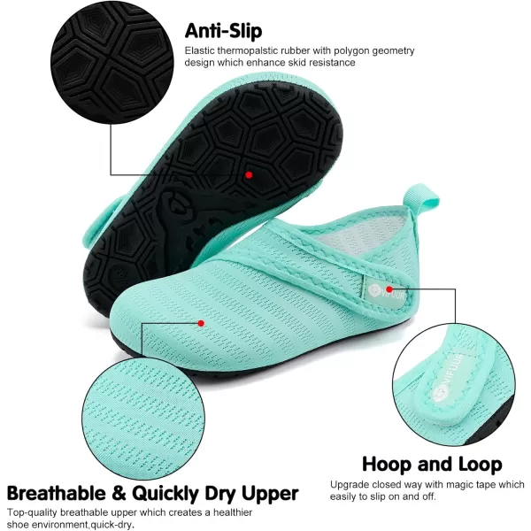 VIFUUR Kids Water Shoes Girls Boys Quick Dry Aqua Socks for Beach Swim Outdoor Sports