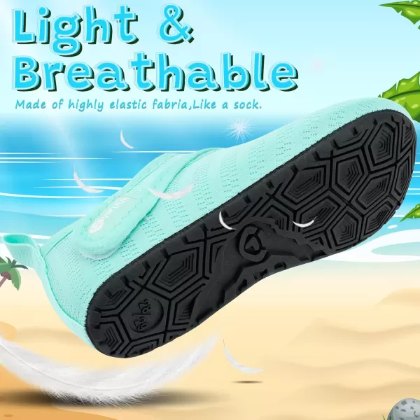 VIFUUR Kids Water Shoes Girls Boys Quick Dry Aqua Socks for Beach Swim Outdoor Sports