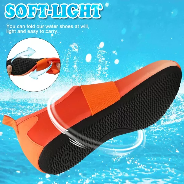 VIFUUR Water Shoes Womens Mens Barefoot Aqua Socks Shoes for Yoga Indoor Outdoor Beach Swim Surf Exercise