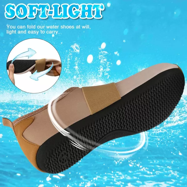 VIFUUR Water Shoes Womens Mens Barefoot Aqua Socks Shoes for Yoga Indoor Outdoor Beach Swim Surf Exercise