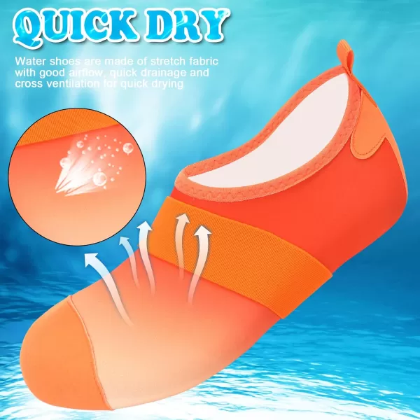 VIFUUR Water Shoes Womens Mens Barefoot Aqua Socks Shoes for Yoga Indoor Outdoor Beach Swim Surf Exercise
