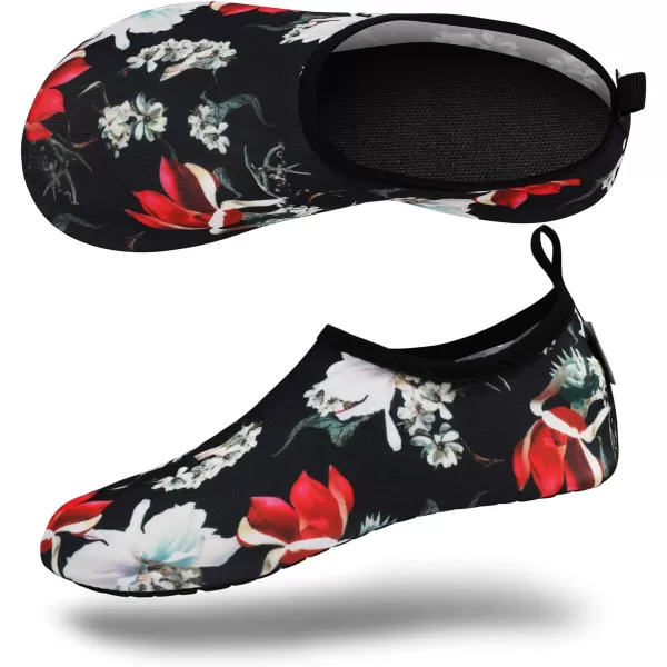 VIFUUR Water Sports Shoes Barefoot Quick-Dry Aqua Yoga Socks Slip-on for Men Women